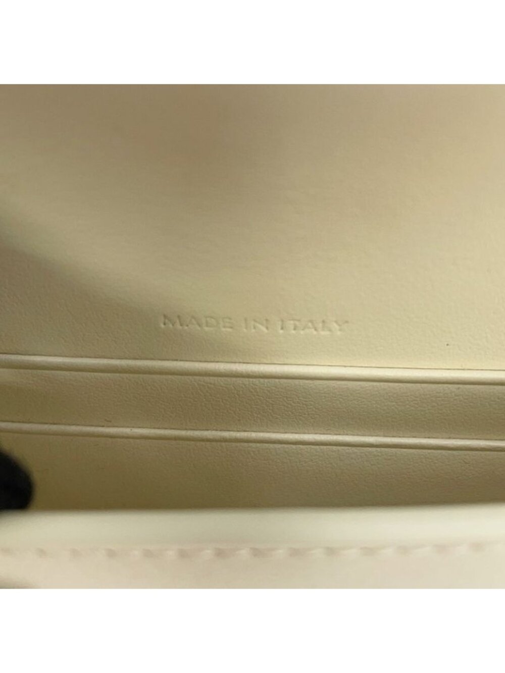 Celine Card Case with Flap Holder 16 Seeds Calf Leather White - Picture 8 of 9